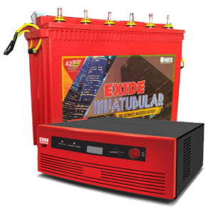 Exide Inverterz GQP 900 and Exide Inva Tubular IT500